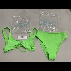 Frankie’s Bikini Set in Green Glow